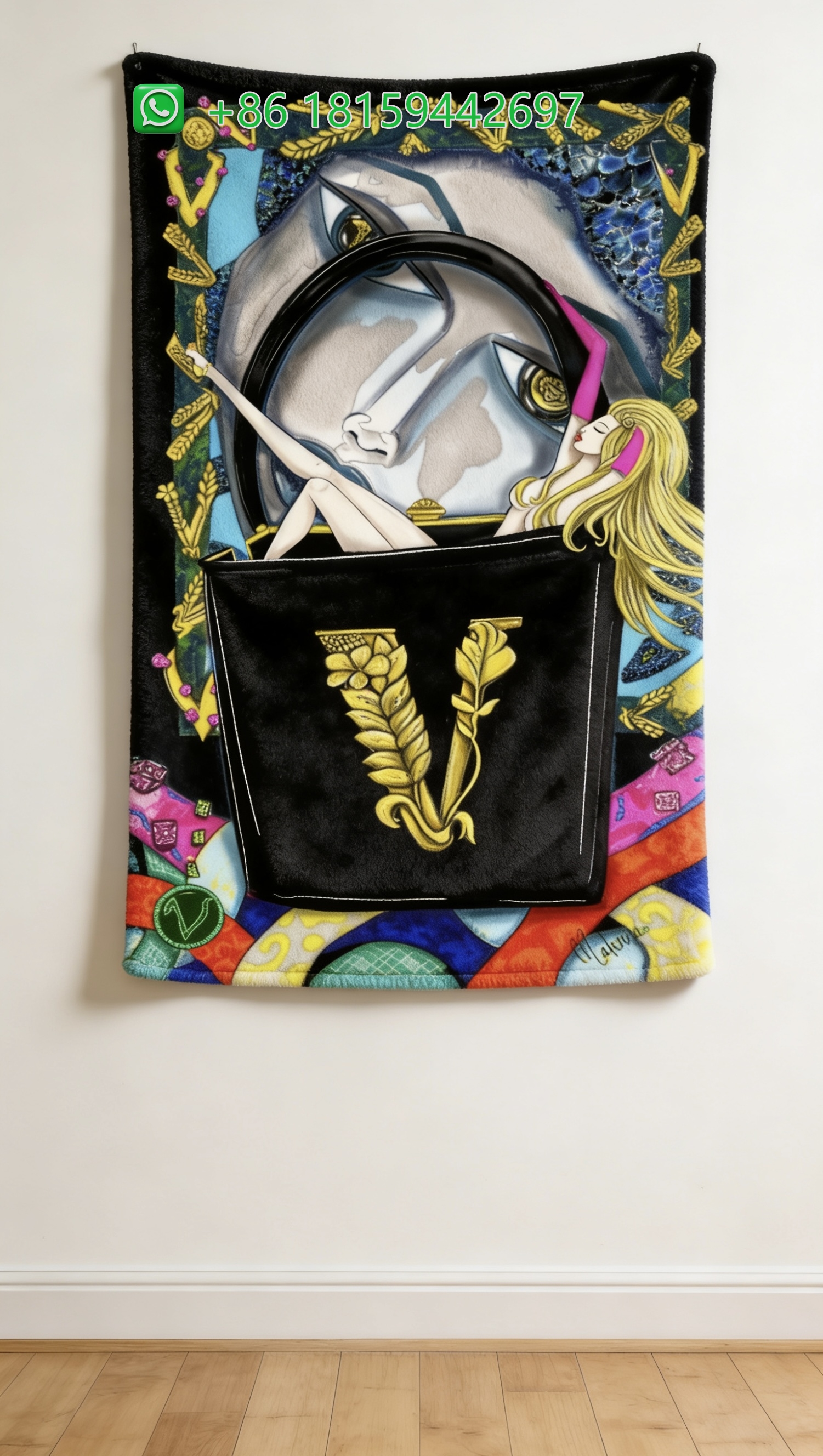 Versace Throw Blankets